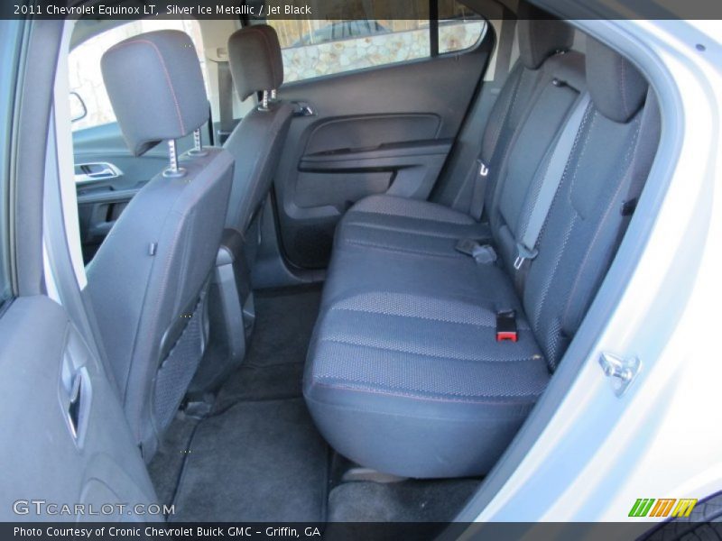 Silver Ice Metallic / Jet Black 2011 Chevrolet Equinox LT