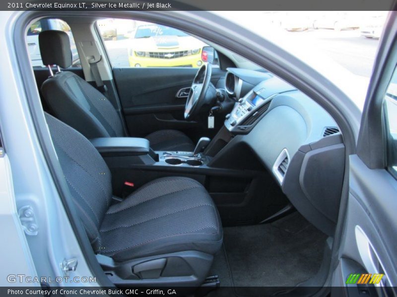 Silver Ice Metallic / Jet Black 2011 Chevrolet Equinox LT