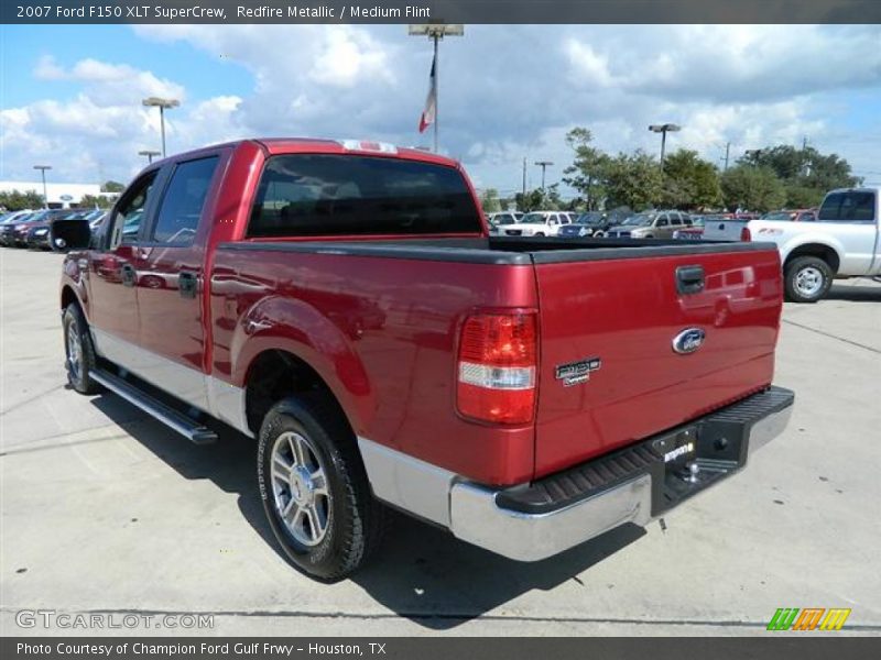 Redfire Metallic / Medium Flint 2007 Ford F150 XLT SuperCrew