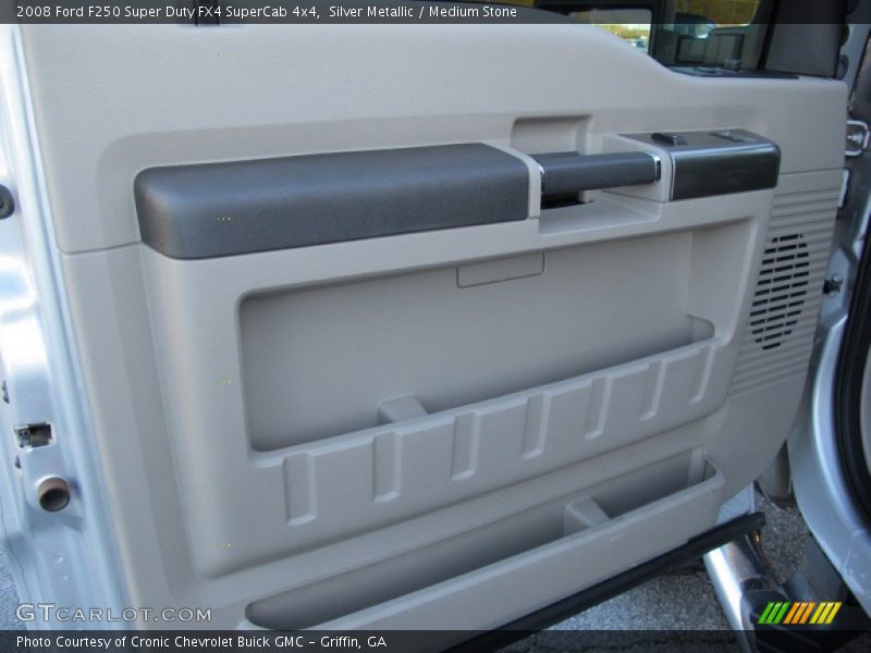 Silver Metallic / Medium Stone 2008 Ford F250 Super Duty FX4 SuperCab 4x4