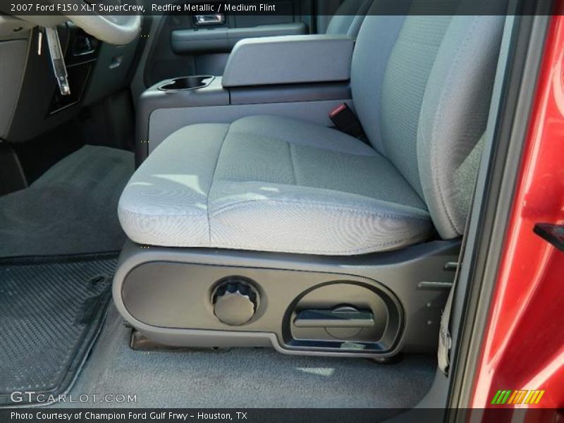 Redfire Metallic / Medium Flint 2007 Ford F150 XLT SuperCrew