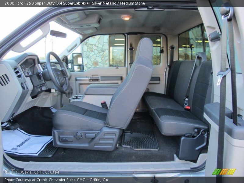 Silver Metallic / Medium Stone 2008 Ford F250 Super Duty FX4 SuperCab 4x4