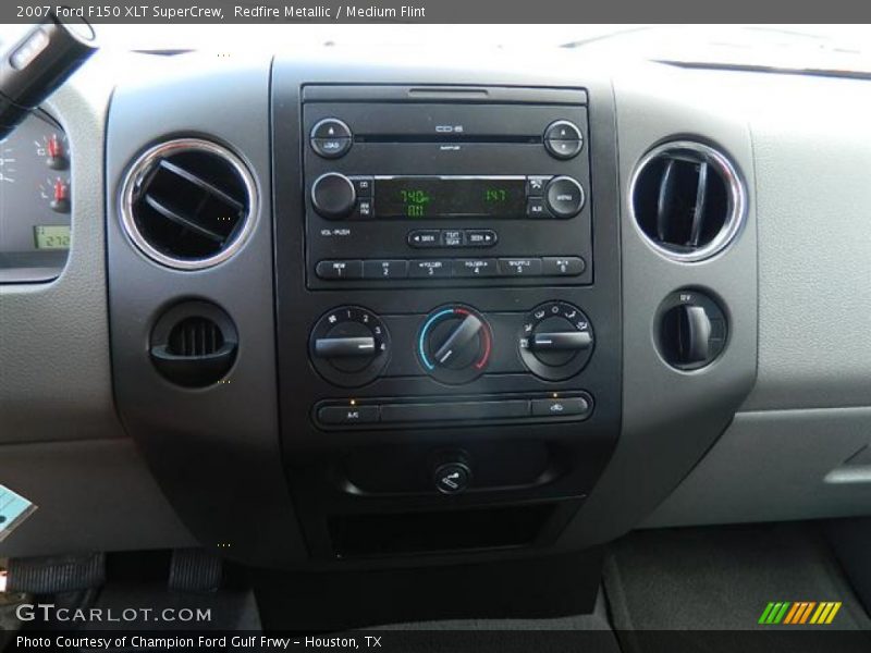 Redfire Metallic / Medium Flint 2007 Ford F150 XLT SuperCrew