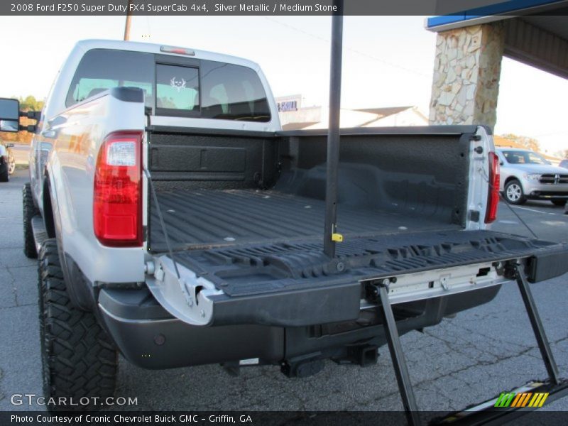 Silver Metallic / Medium Stone 2008 Ford F250 Super Duty FX4 SuperCab 4x4
