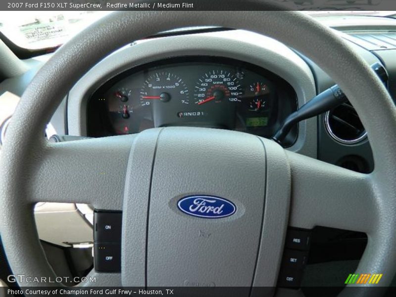 Redfire Metallic / Medium Flint 2007 Ford F150 XLT SuperCrew