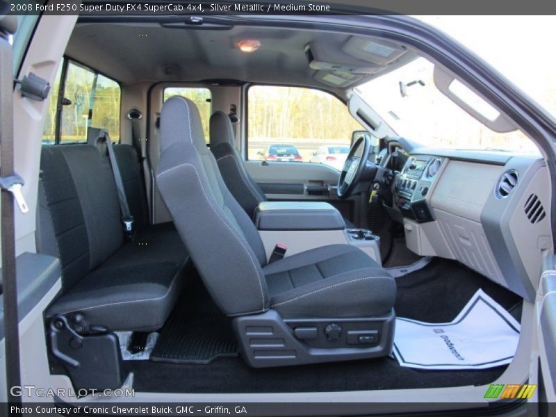 Silver Metallic / Medium Stone 2008 Ford F250 Super Duty FX4 SuperCab 4x4