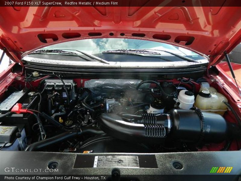 Redfire Metallic / Medium Flint 2007 Ford F150 XLT SuperCrew