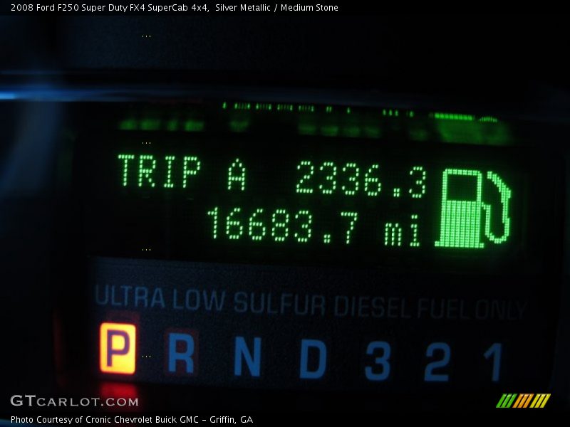 Silver Metallic / Medium Stone 2008 Ford F250 Super Duty FX4 SuperCab 4x4