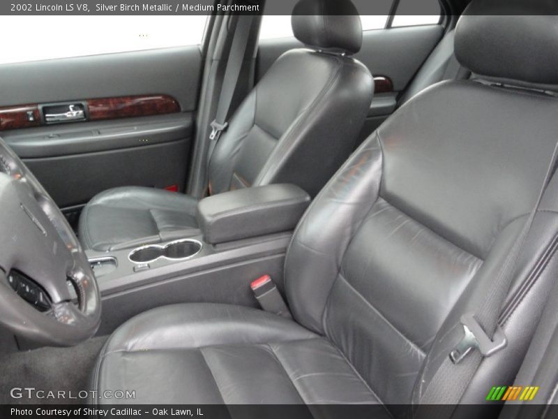 Silver Birch Metallic / Medium Parchment 2002 Lincoln LS V8