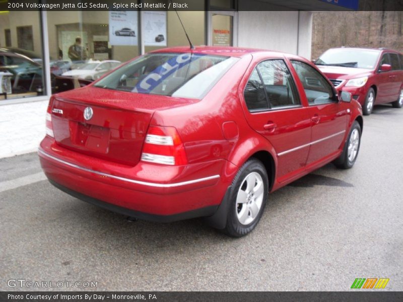 Spice Red Metallic / Black 2004 Volkswagen Jetta GLS Sedan
