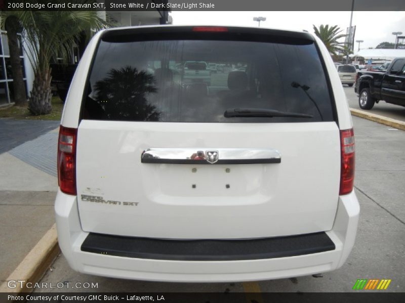Stone White / Dark Slate/Light Shale 2008 Dodge Grand Caravan SXT