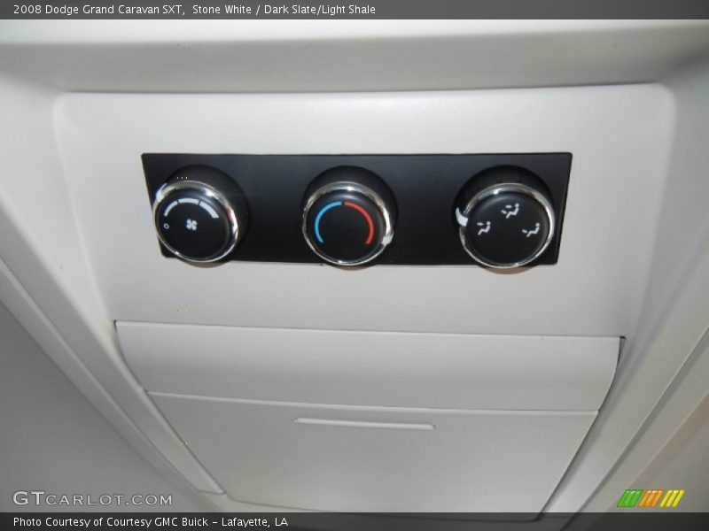 Stone White / Dark Slate/Light Shale 2008 Dodge Grand Caravan SXT