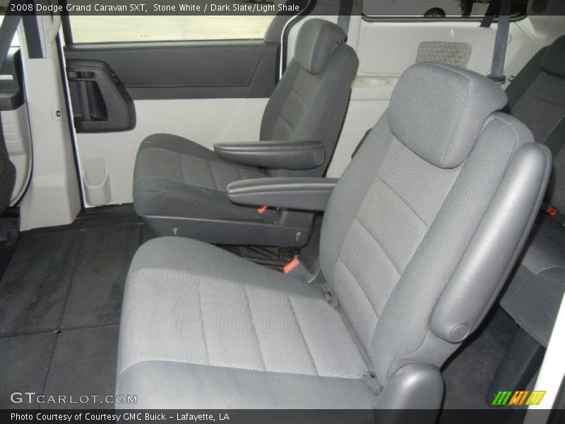 Stone White / Dark Slate/Light Shale 2008 Dodge Grand Caravan SXT