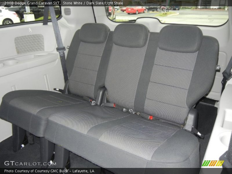 Stone White / Dark Slate/Light Shale 2008 Dodge Grand Caravan SXT