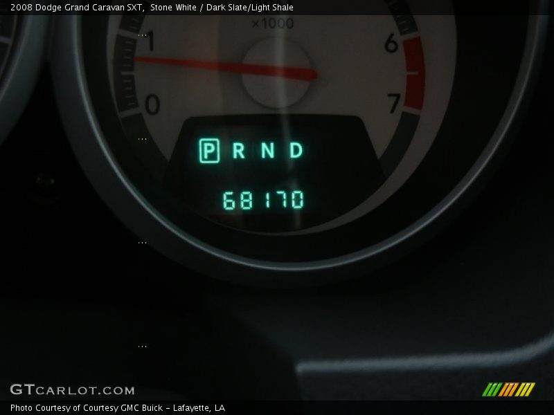 Stone White / Dark Slate/Light Shale 2008 Dodge Grand Caravan SXT