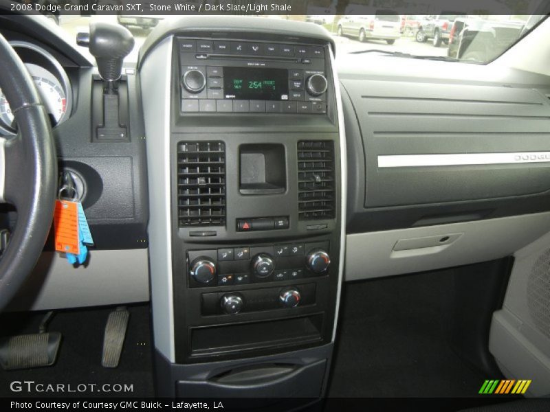 Stone White / Dark Slate/Light Shale 2008 Dodge Grand Caravan SXT