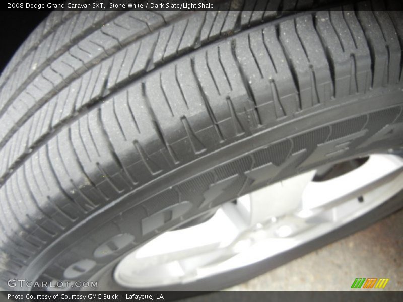 Stone White / Dark Slate/Light Shale 2008 Dodge Grand Caravan SXT