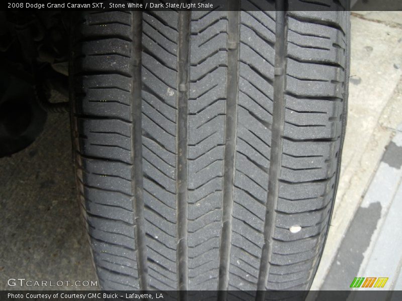 Stone White / Dark Slate/Light Shale 2008 Dodge Grand Caravan SXT