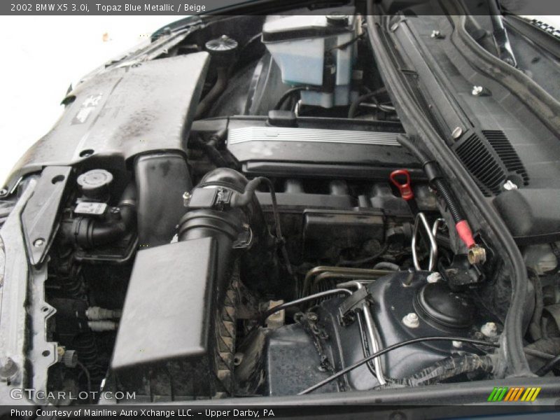Topaz Blue Metallic / Beige 2002 BMW X5 3.0i