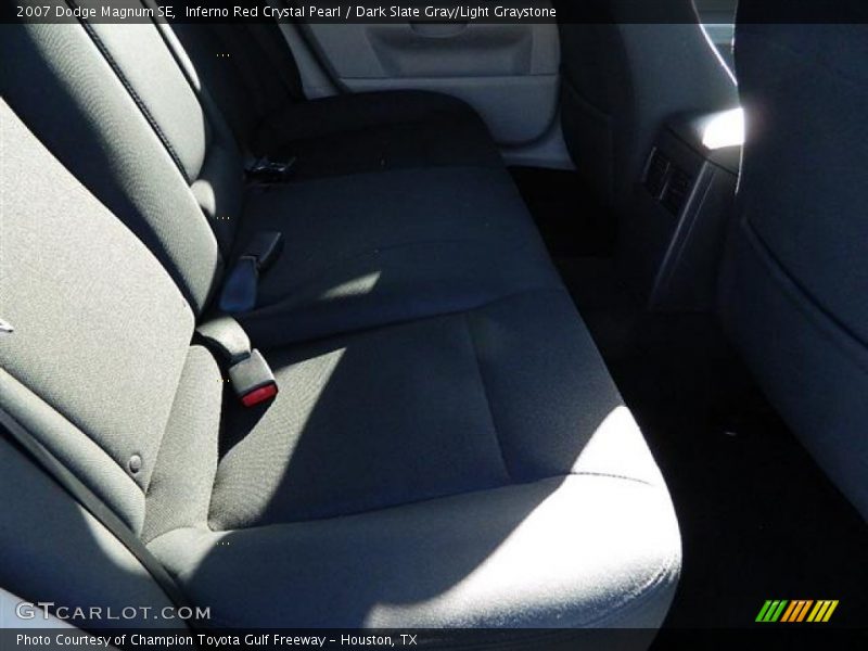 Inferno Red Crystal Pearl / Dark Slate Gray/Light Graystone 2007 Dodge Magnum SE
