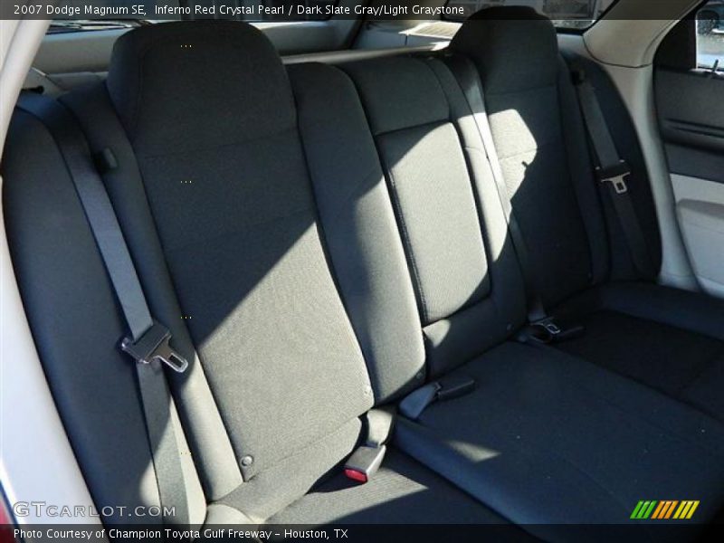 Inferno Red Crystal Pearl / Dark Slate Gray/Light Graystone 2007 Dodge Magnum SE