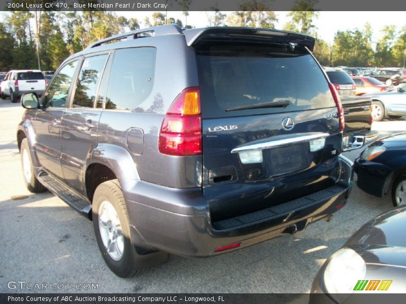 Blue Meridian Pearl / Dark Gray 2004 Lexus GX 470