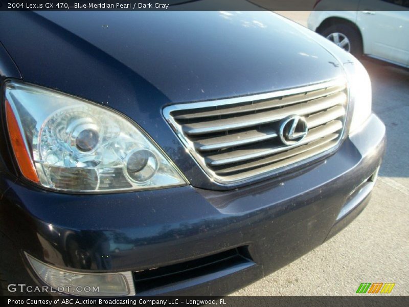 Blue Meridian Pearl / Dark Gray 2004 Lexus GX 470