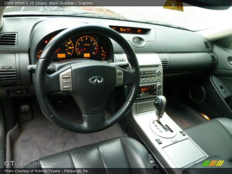 Black Obsidian / Graphite 2006 Infiniti G 35 Coupe