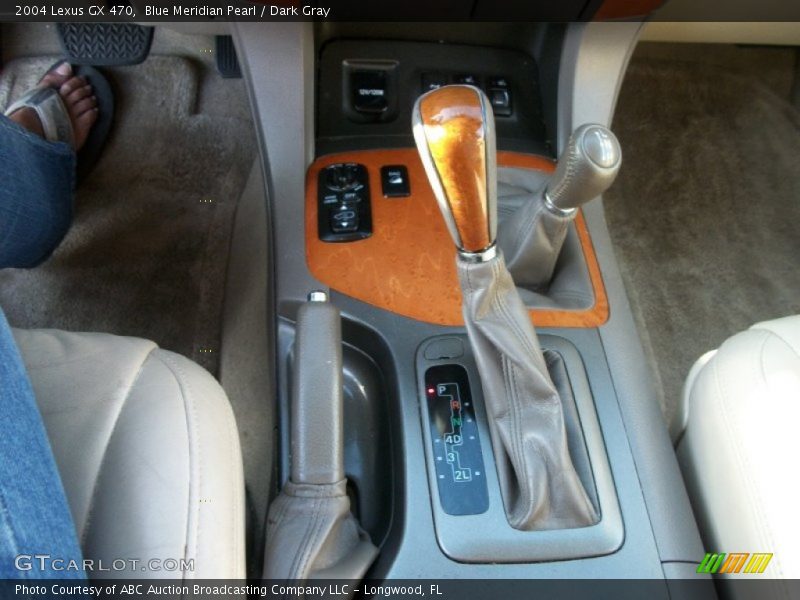 Blue Meridian Pearl / Dark Gray 2004 Lexus GX 470