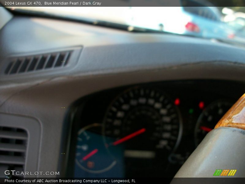 Blue Meridian Pearl / Dark Gray 2004 Lexus GX 470