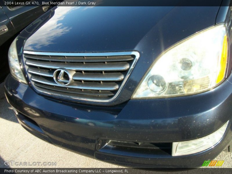 Blue Meridian Pearl / Dark Gray 2004 Lexus GX 470