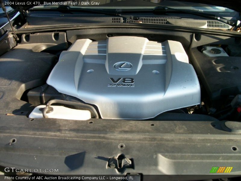 Blue Meridian Pearl / Dark Gray 2004 Lexus GX 470