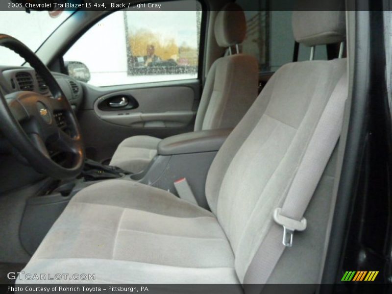 Black / Light Gray 2005 Chevrolet TrailBlazer LS 4x4