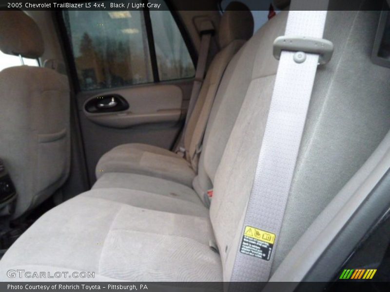 Black / Light Gray 2005 Chevrolet TrailBlazer LS 4x4