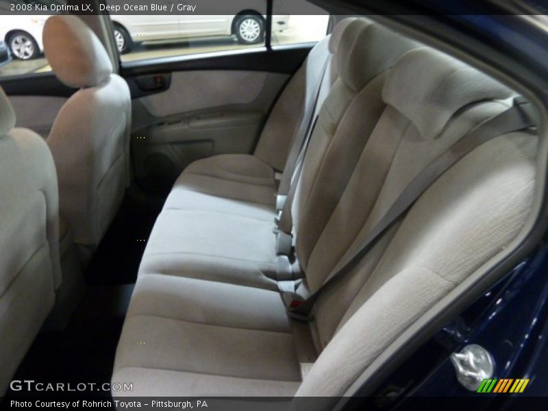 Deep Ocean Blue / Gray 2008 Kia Optima LX