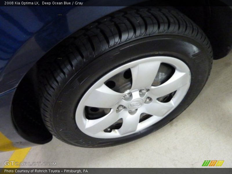 Deep Ocean Blue / Gray 2008 Kia Optima LX