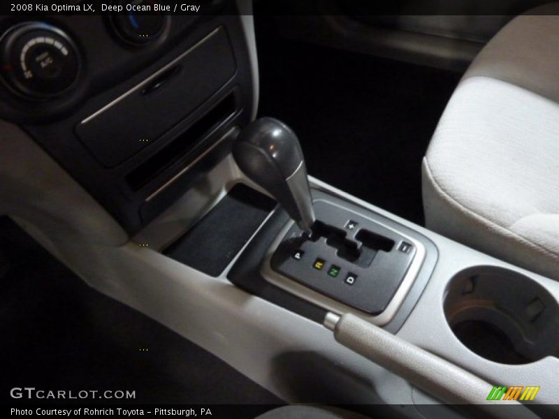 Deep Ocean Blue / Gray 2008 Kia Optima LX