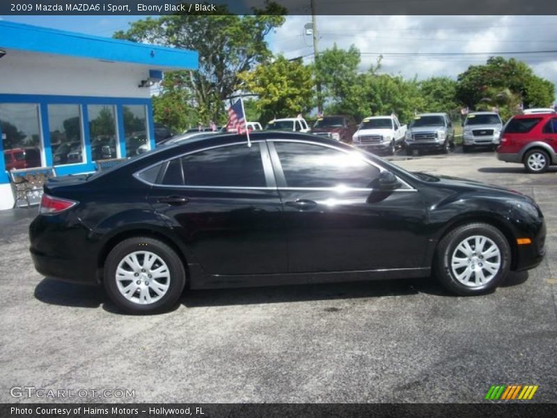 Ebony Black / Black 2009 Mazda MAZDA6 i Sport