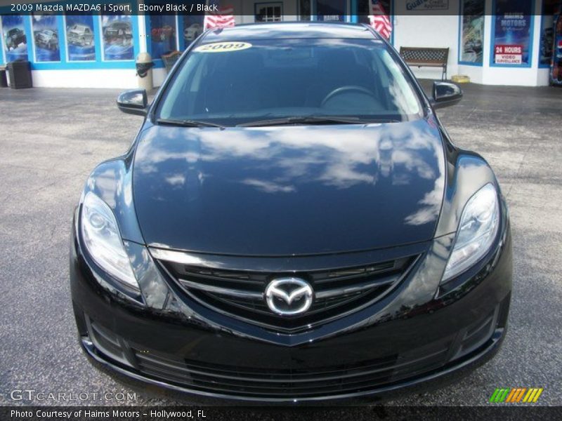 Ebony Black / Black 2009 Mazda MAZDA6 i Sport
