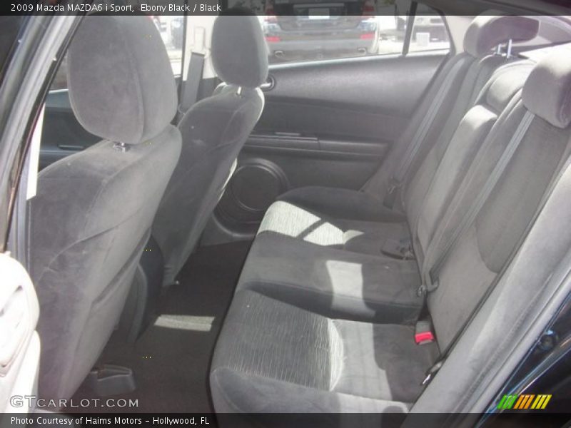 Ebony Black / Black 2009 Mazda MAZDA6 i Sport