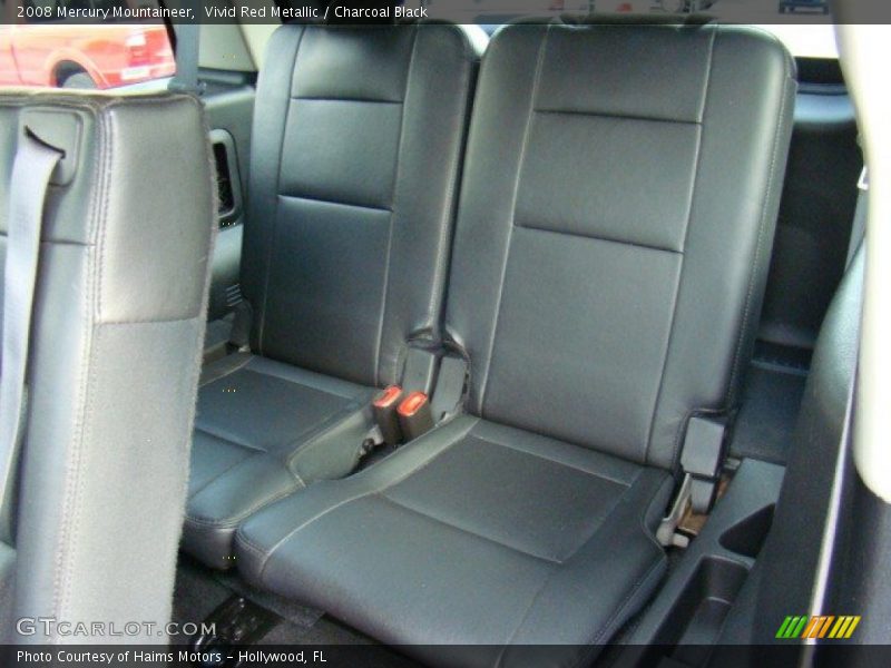 Vivid Red Metallic / Charcoal Black 2008 Mercury Mountaineer