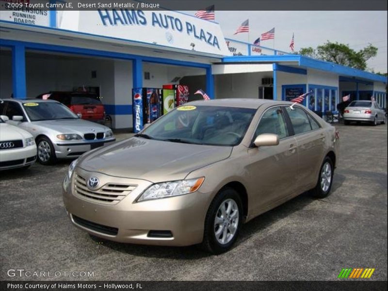 Desert Sand Metallic / Bisque 2009 Toyota Camry LE