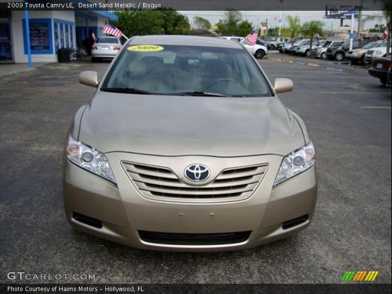 Desert Sand Metallic / Bisque 2009 Toyota Camry LE