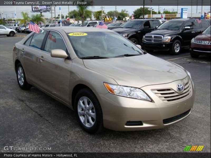 Desert Sand Metallic / Bisque 2009 Toyota Camry LE