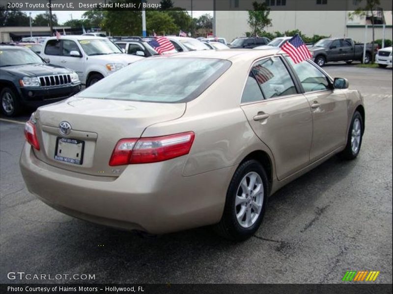 Desert Sand Metallic / Bisque 2009 Toyota Camry LE