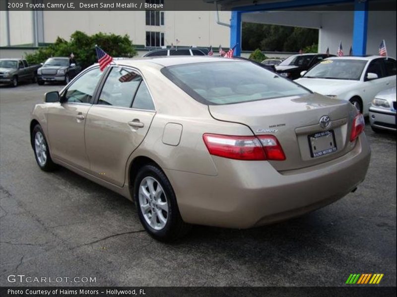 Desert Sand Metallic / Bisque 2009 Toyota Camry LE