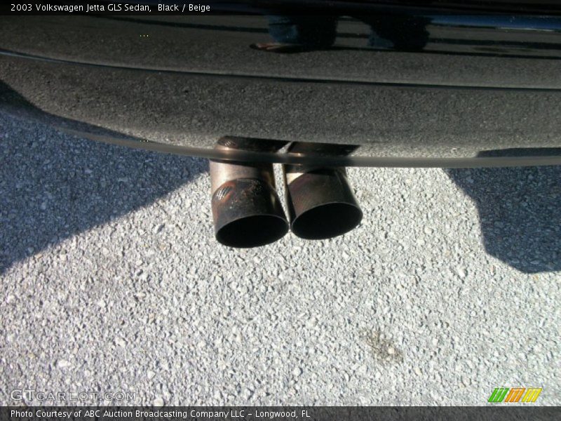 Black / Beige 2003 Volkswagen Jetta GLS Sedan