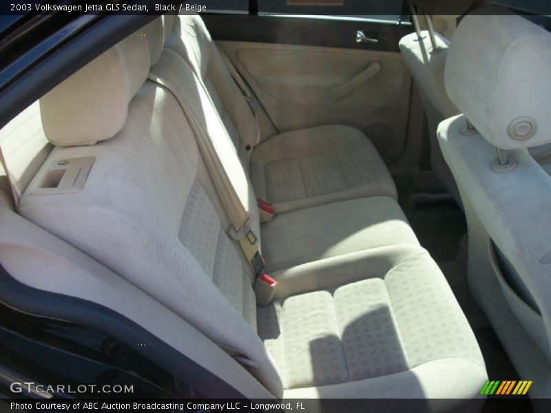 Black / Beige 2003 Volkswagen Jetta GLS Sedan
