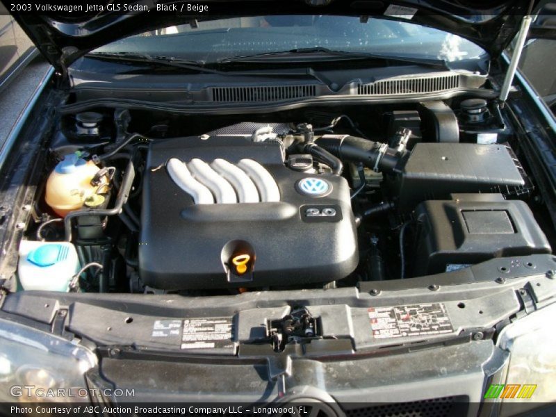 Black / Beige 2003 Volkswagen Jetta GLS Sedan