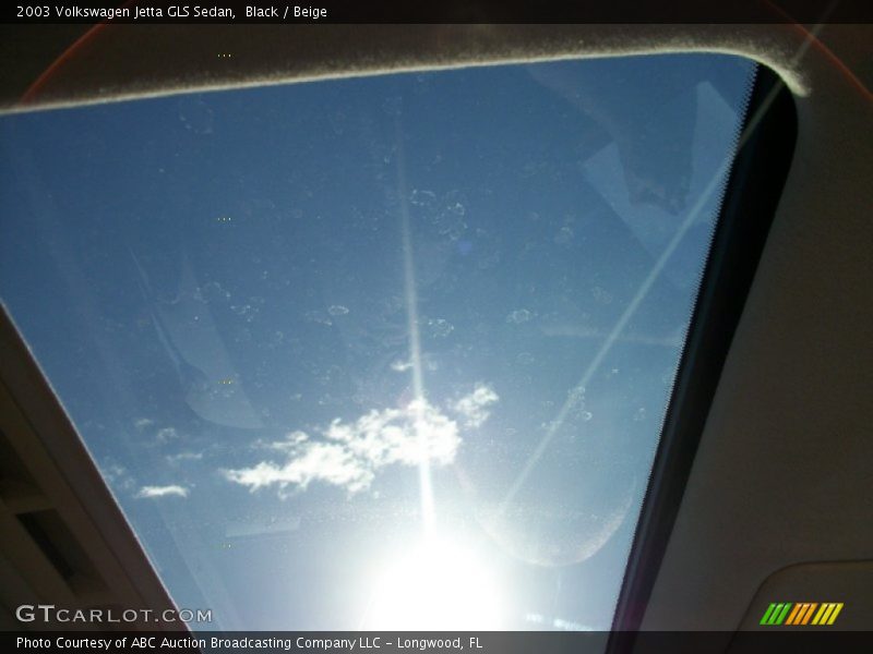 Black / Beige 2003 Volkswagen Jetta GLS Sedan